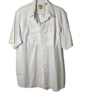REDHEAD fishing shirt ,vented , XLT. UPF 30,EC white 
EC  PTP 26”